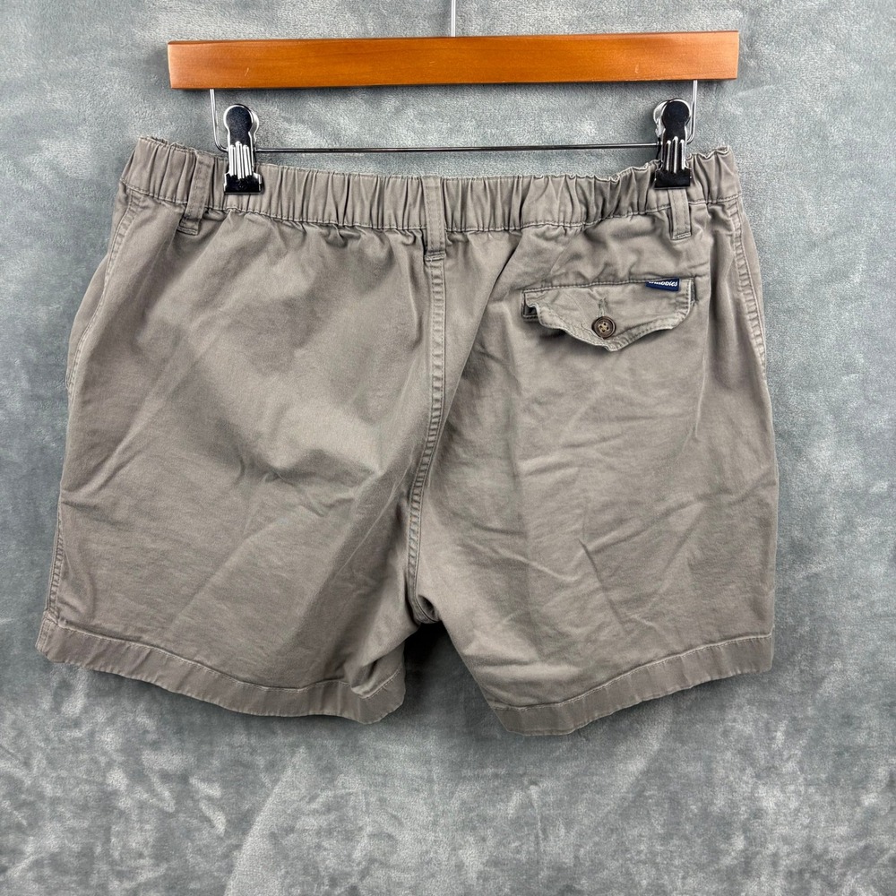 Chubbies Shorts Mens XL Gray 5.5 (5") Inseam Elastic Waist Stretch Casual Preppy - Picture 5 of 13